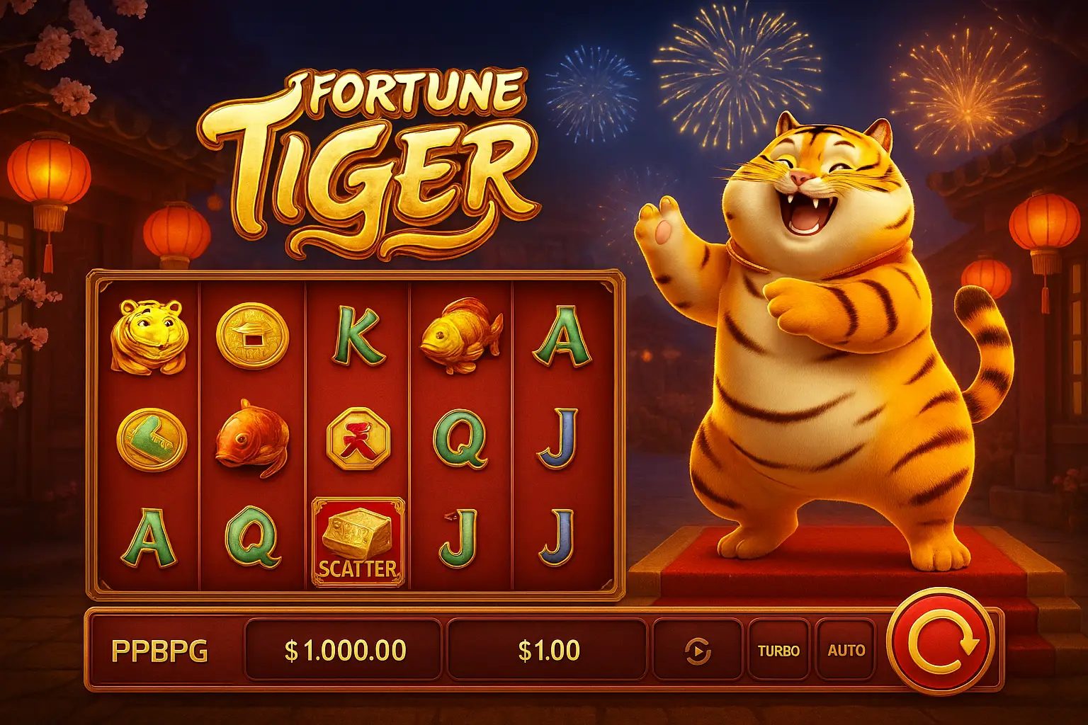 Fortune Tiger é um jogo imperdível no PPBPG Casino