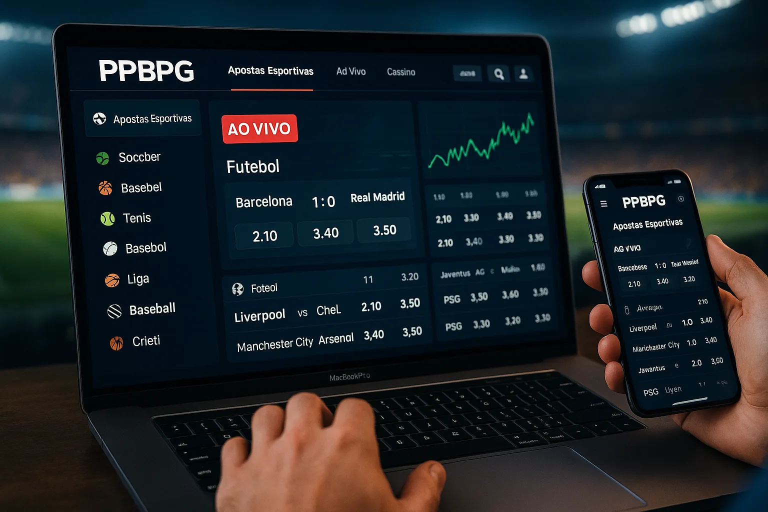 Apostas esportivas no cassino online PPBPG